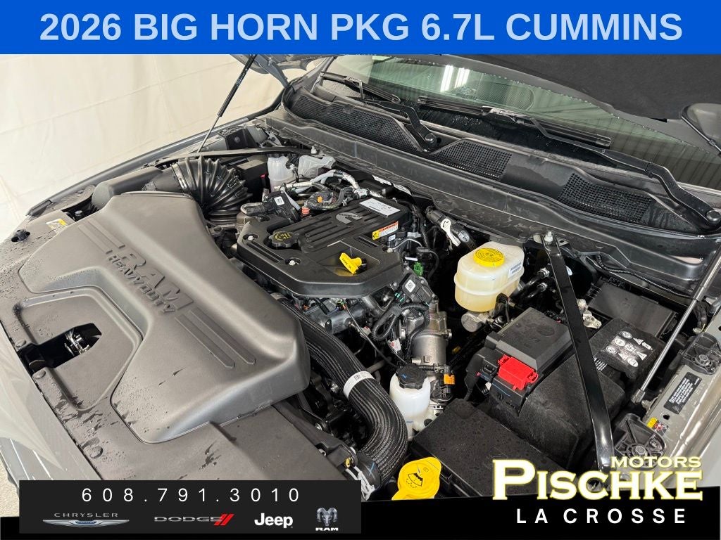 2026 RAM Ram 2500 RAM 2500 BIG HORN CREW CAB 4X4 6'4' BOX