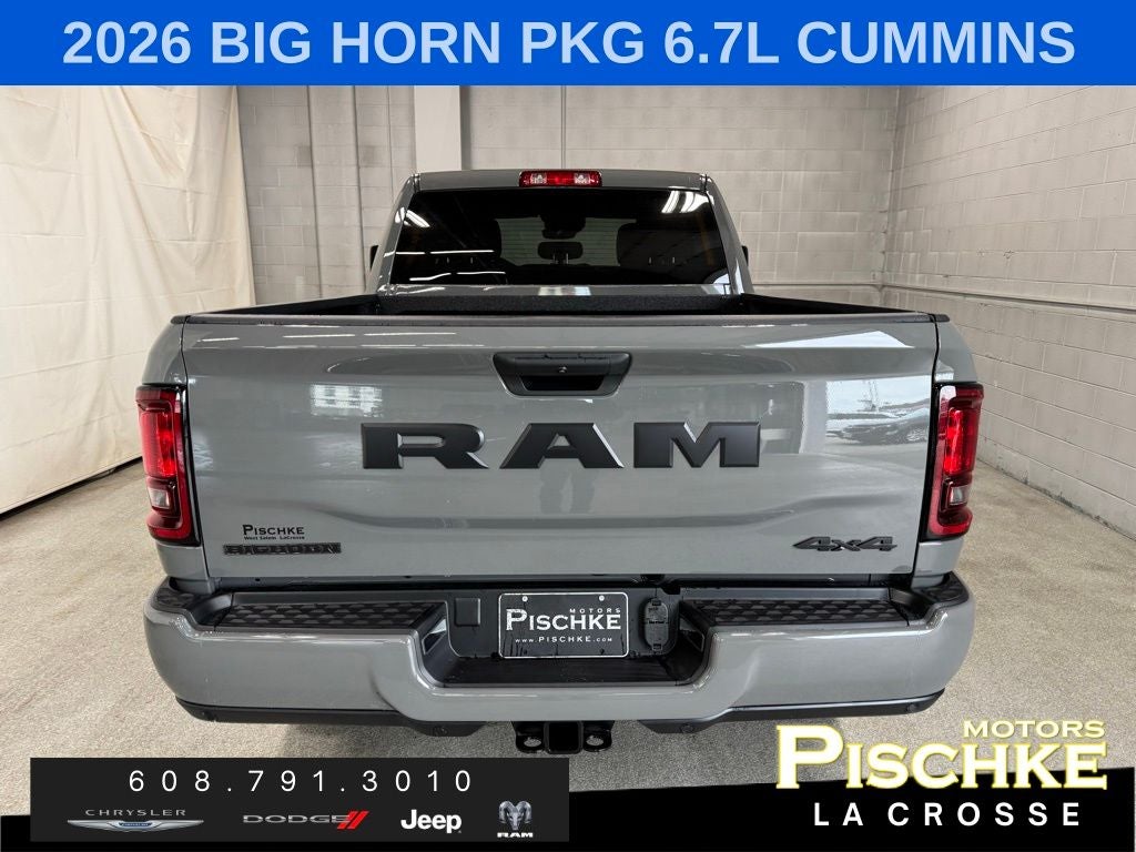 2026 RAM Ram 2500 RAM 2500 BIG HORN CREW CAB 4X4 6'4' BOX