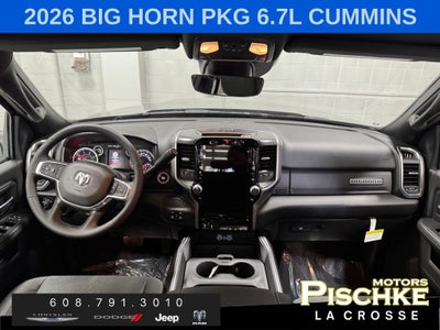 2026 RAM Ram 2500 RAM 2500 BIG HORN CREW CAB 4X4 6'4' BOX
