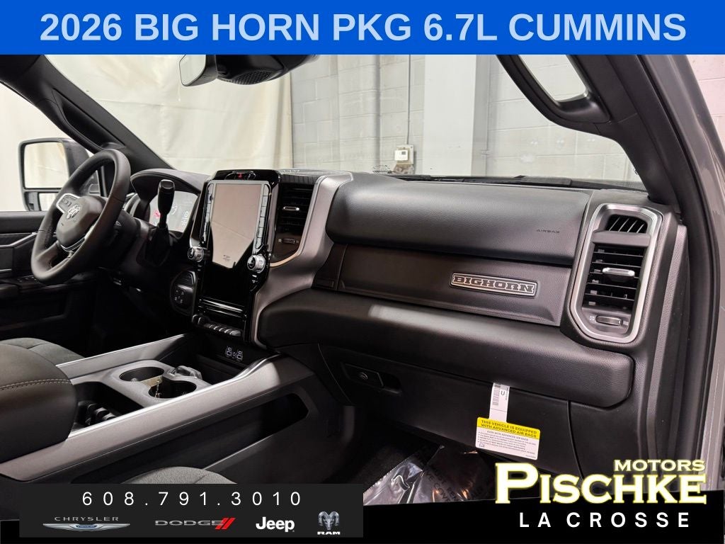 2026 RAM Ram 2500 RAM 2500 BIG HORN CREW CAB 4X4 6'4' BOX