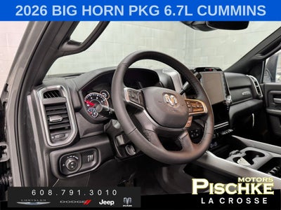 2026 RAM Ram 2500 RAM 2500 BIG HORN CREW CAB 4X4 6'4' BOX