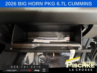 2026 RAM Ram 2500 RAM 2500 BIG HORN CREW CAB 4X4 6'4' BOX