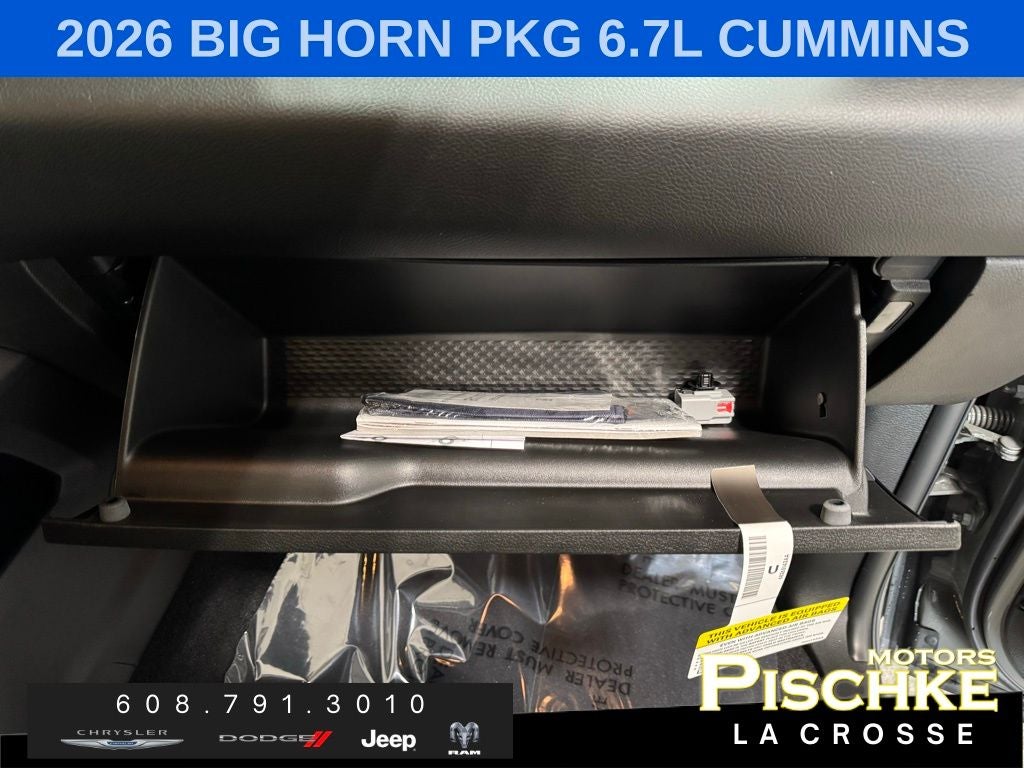 2026 RAM Ram 2500 RAM 2500 BIG HORN CREW CAB 4X4 6'4' BOX