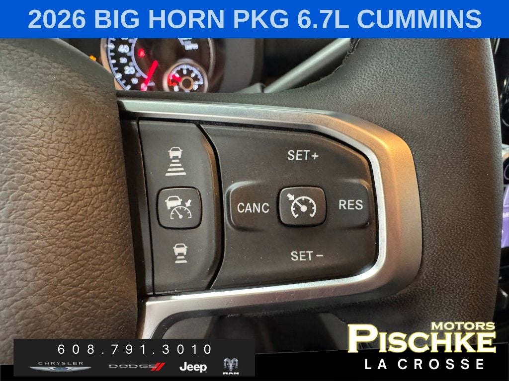 2026 RAM Ram 2500 RAM 2500 BIG HORN CREW CAB 4X4 6'4' BOX