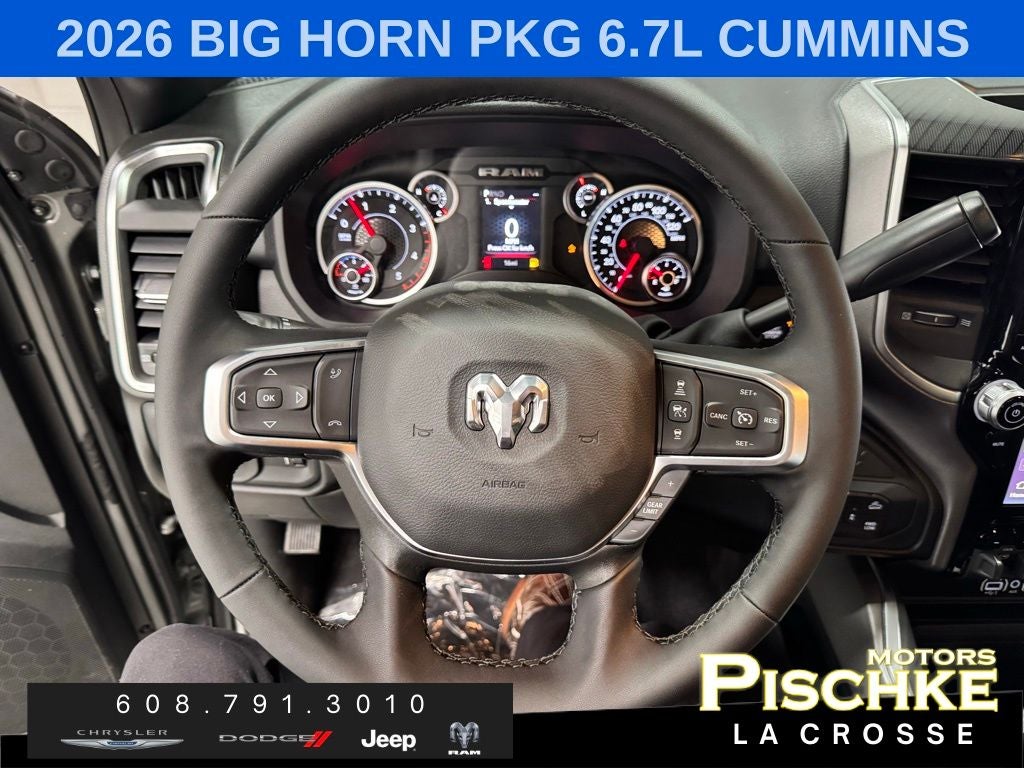 2026 RAM Ram 2500 RAM 2500 BIG HORN CREW CAB 4X4 6'4' BOX