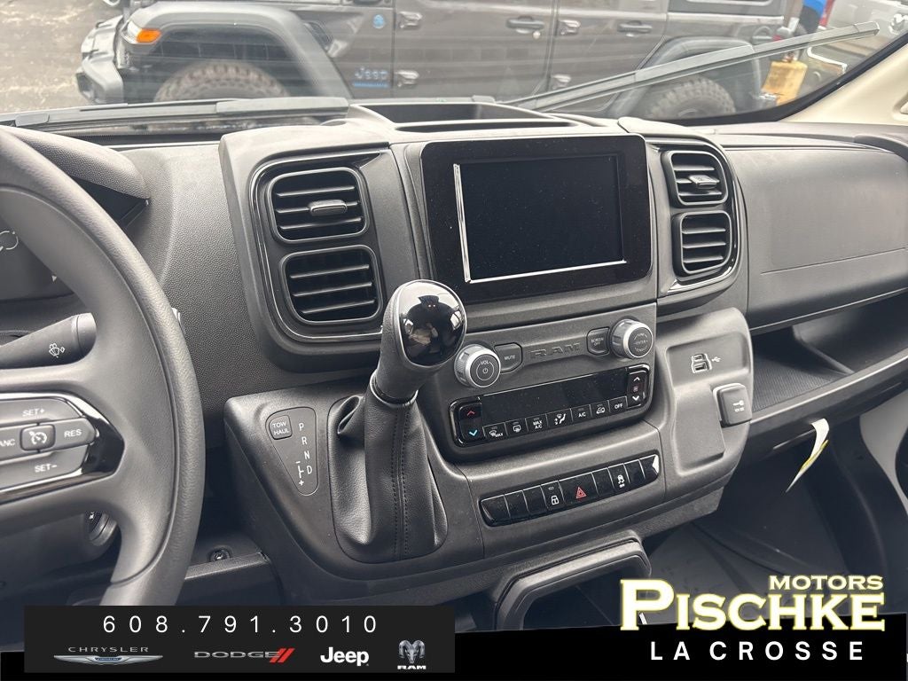 2025 RAM ProMaster 2500 Cargo Van Tradesman High Roof 159' WB w/Pass Seat