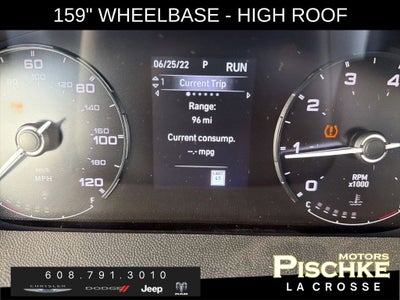 2025 RAM ProMaster 2500 Cargo Van Tradesman High Roof 159' WB w/Pass Seat