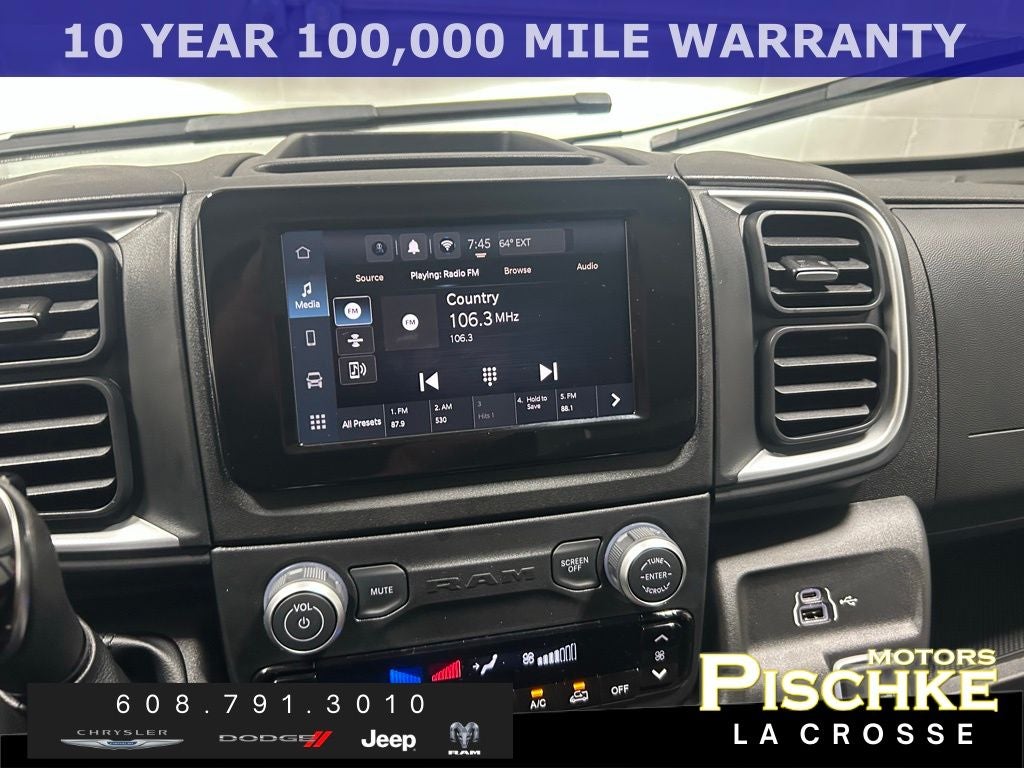 2026 RAM Ram ProMaster RAM PROMASTER 2500 SLT CARGO VAN HIGH ROOF 159' WB