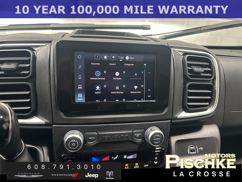 2026 RAM Ram ProMaster RAM PROMASTER 2500 SLT CARGO VAN HIGH ROOF 159' WB