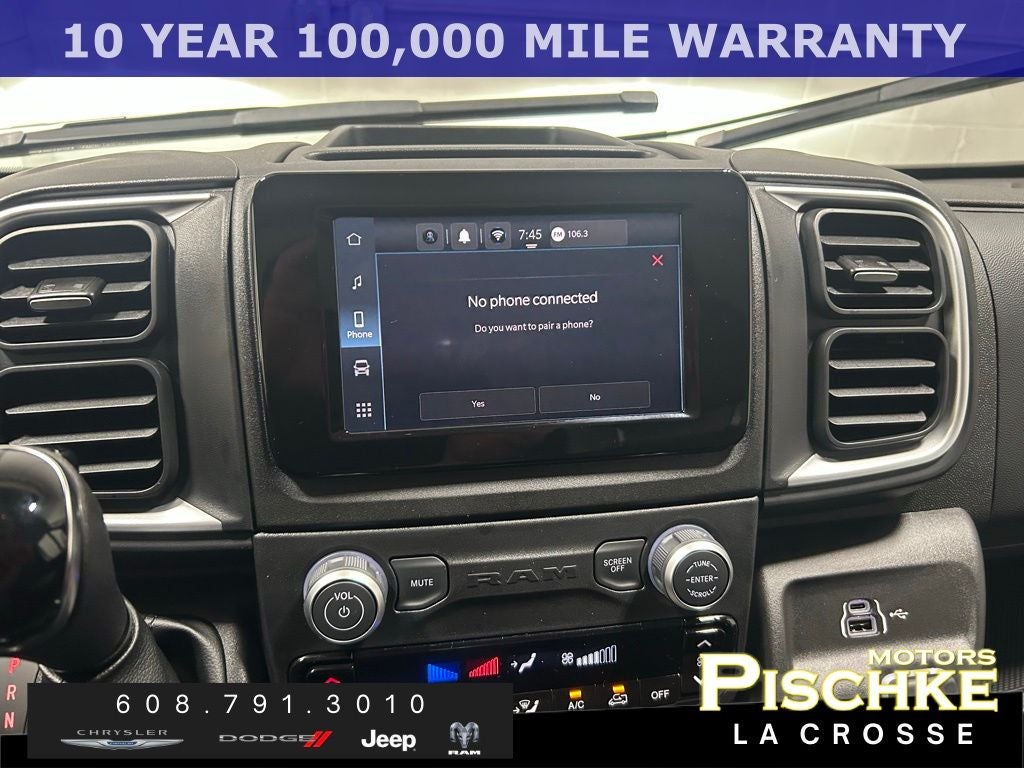 2026 RAM Ram ProMaster RAM PROMASTER 2500 SLT CARGO VAN HIGH ROOF 159' WB