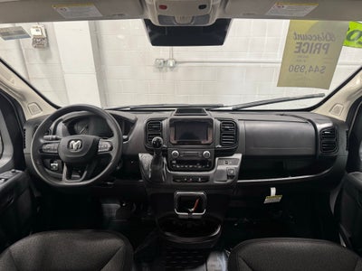 2025 RAM ProMaster 2500 Cargo Van Tradesman High Roof 159' WB w/Pass Seat