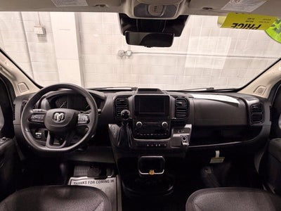 2025 RAM ProMaster 2500 Cargo Van Tradesman Low Roof 136' WB w/Pass Seat