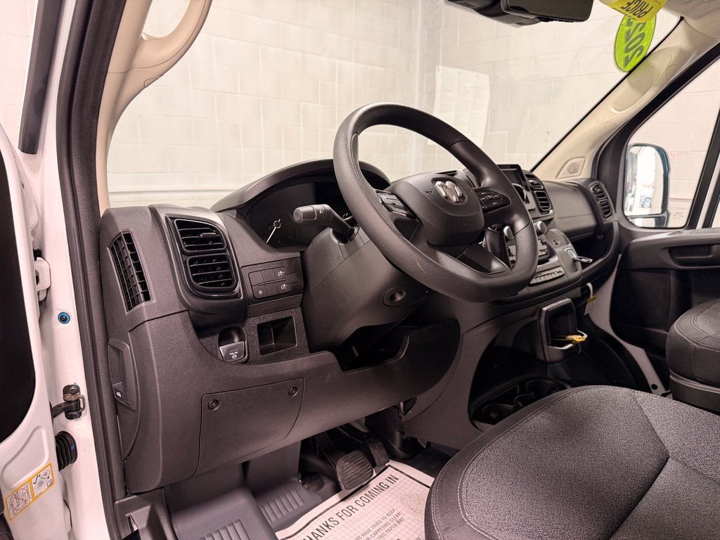 2025 RAM ProMaster 2500 Cargo Van Tradesman Low Roof 136' WB w/Pass Seat