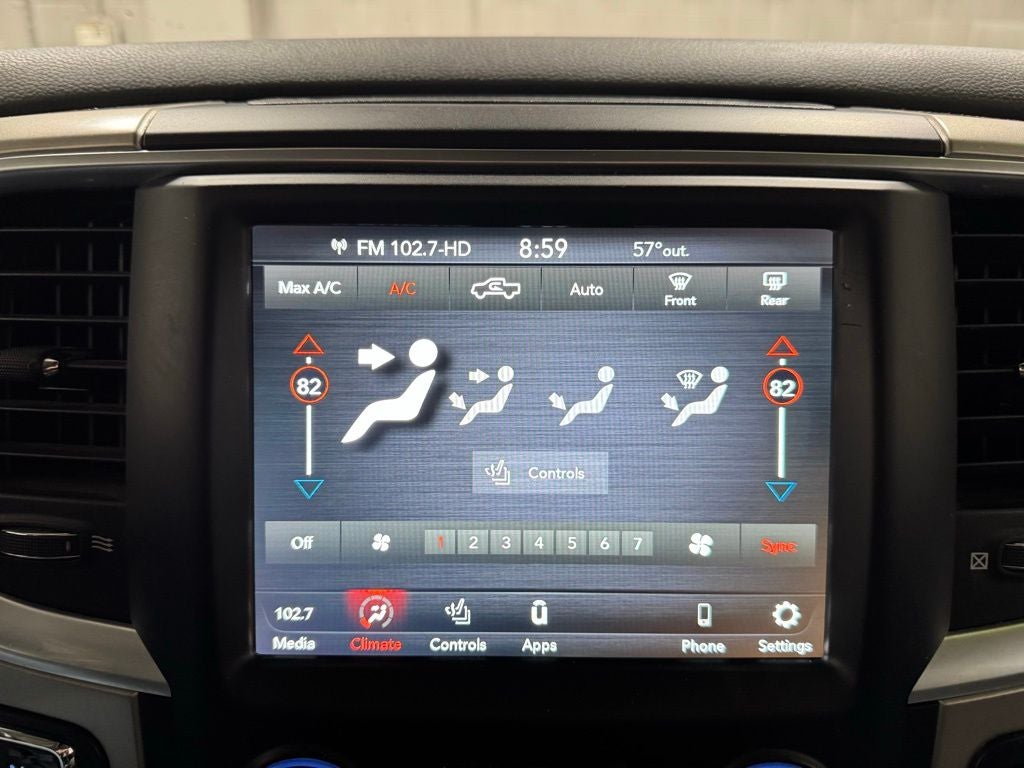 2018 RAM 1500 Big Horn Crew Cab 4x4 5'7' Box