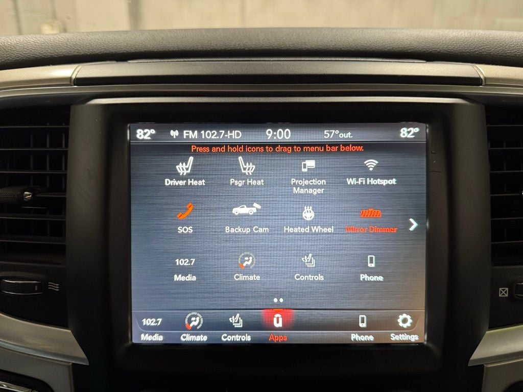 2018 RAM 1500 Big Horn Crew Cab 4x4 5'7' Box