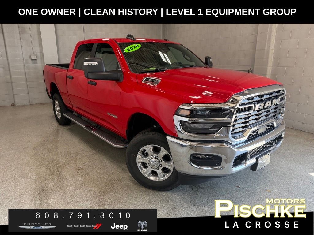 2026 RAM Ram 2500 Big Horn Crew Cab 4x4 6'4' Box