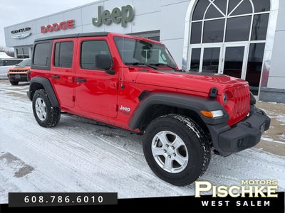 2019 Jeep Wrangler Unlimited Sport S 4x4