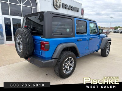2024 Jeep Wrangler 4-Door Sport S 4x4