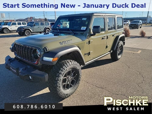 2025 Jeep Wrangler WRANGLER 4-DOOR WILLYS