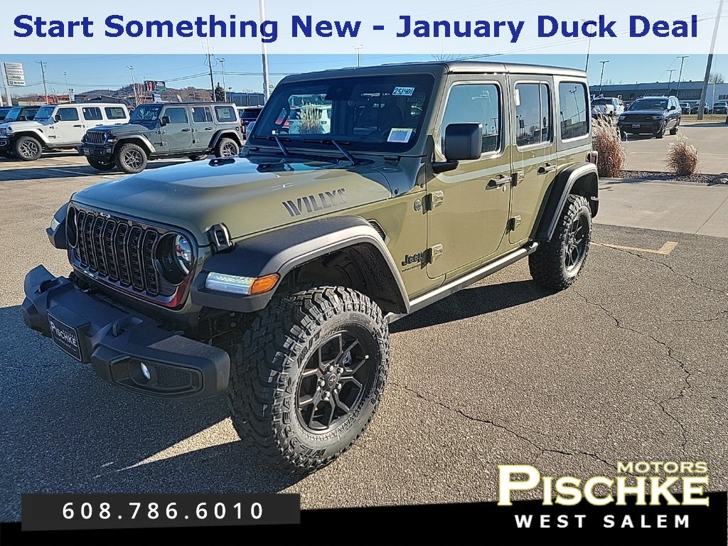 2025 Jeep Wrangler WRANGLER 4-DOOR WILLYS