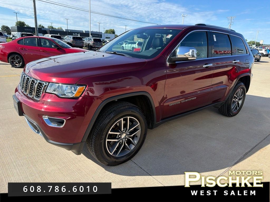 Used 2017 Jeep Grand Cherokee Limited with VIN 1C4RJFBG3HC632843 for sale in West Salem, WI