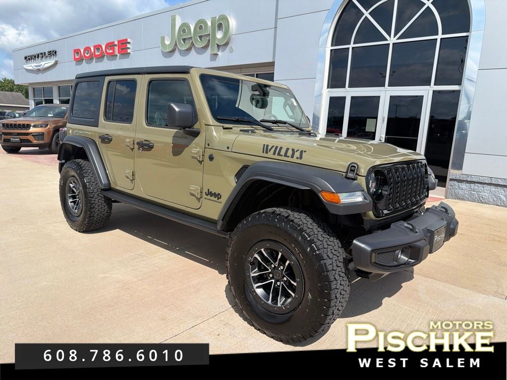 2025 Jeep Wrangler 4-Door Willys 4x4