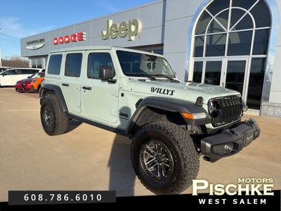 2024 Jeep Wrangler 4-Door Willys 4x4