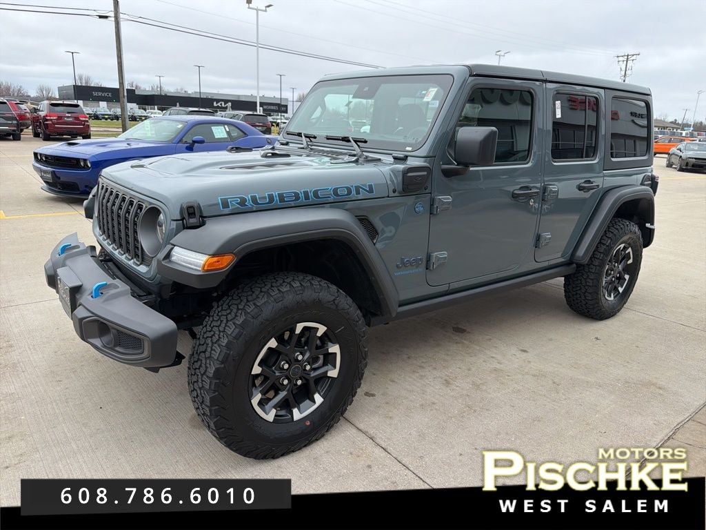 Used 2025 Jeep Wrangler 4xe Rubicon 4XE with VIN 1C4RJXR64SW580194 for sale in West Salem, WI