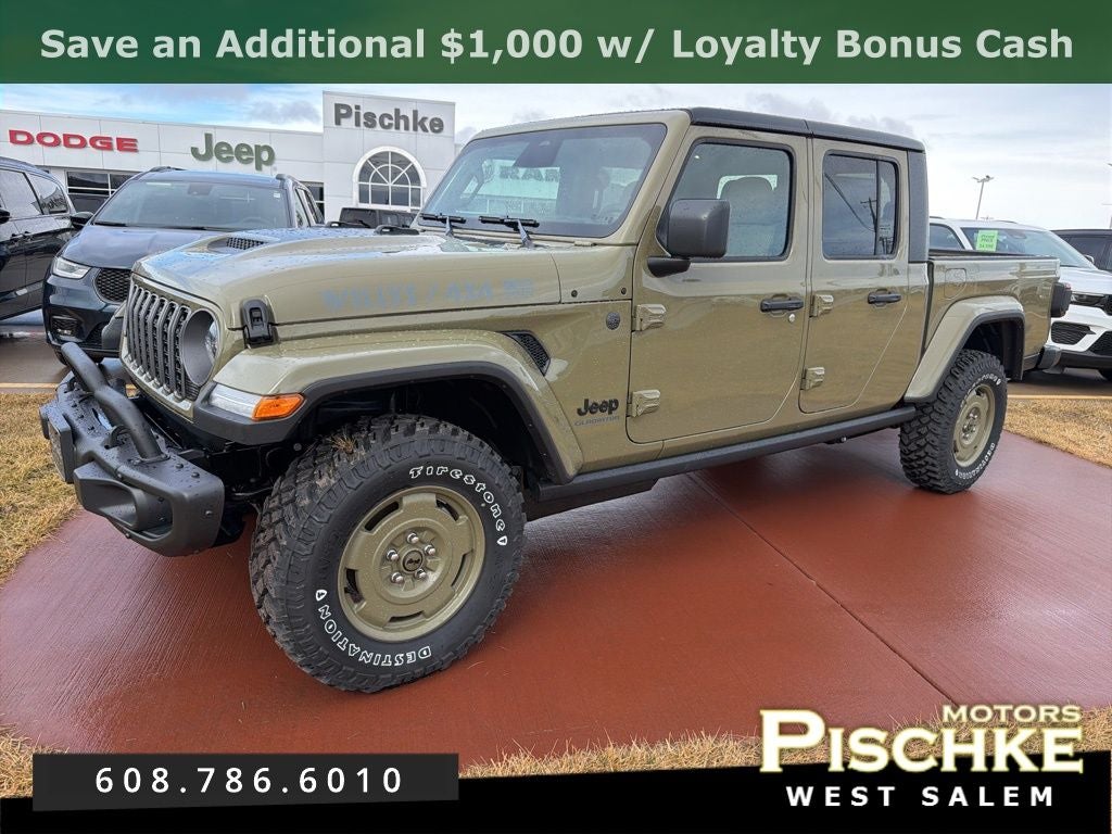 2026 Jeep Gladiator GLADIATOR WILLYS '41 4X4