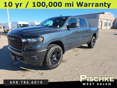 2026 RAM Ram 1500 RAM 1500 WARLOCK CREW CAB 4X4 5'7' BOX