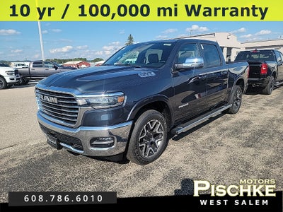 2026 RAM Ram 1500 RAM 1500 LARAMIE CREW CAB 4X4 5'7' BOX