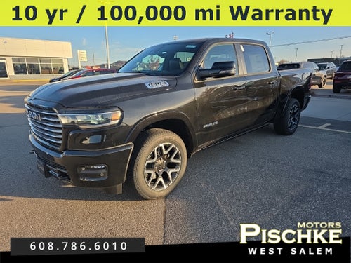 2026 RAM Ram 1500 RAM 1500 LARAMIE CREW CAB 4X4 5'7' BOX