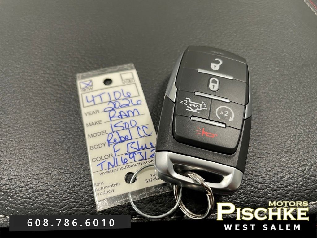 2026 RAM Ram 1500 RAM 1500 REBEL CREW CAB 4X4 5'7' BOX