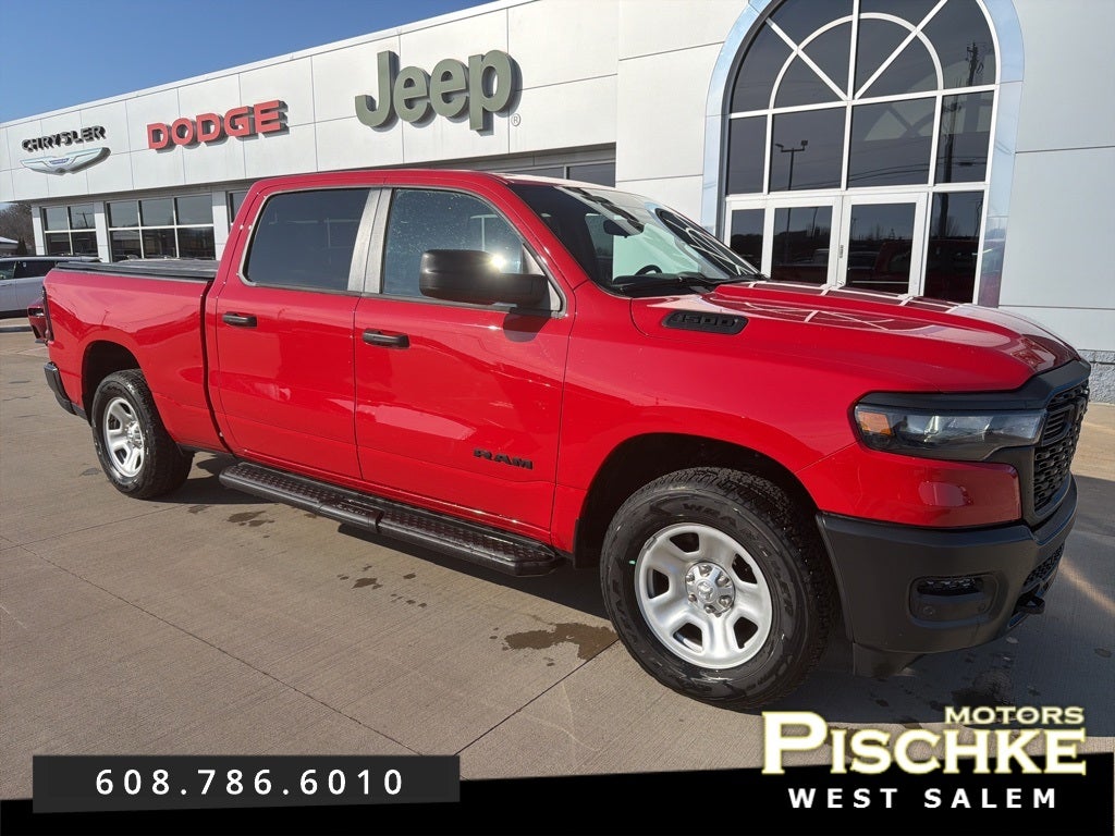 2025 RAM 1500 Tradesman Crew Cab 4x4 6'4' Box