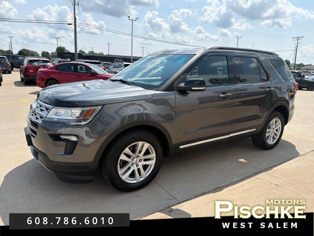 Used 2018 Ford Explorer XLT with VIN 1FM5K8D83JGC38590 for sale in West Salem, WI