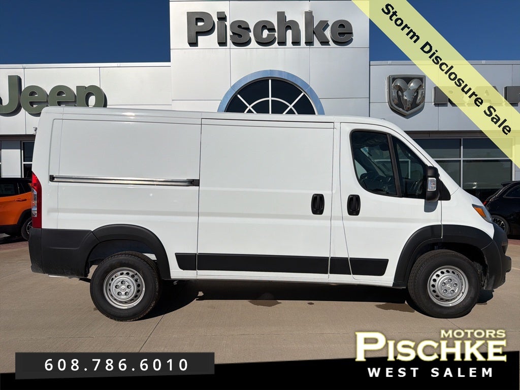 2025 RAM ProMaster 1500 Cargo Van Tradesman Low Roof 136' WB w/Pass Seat