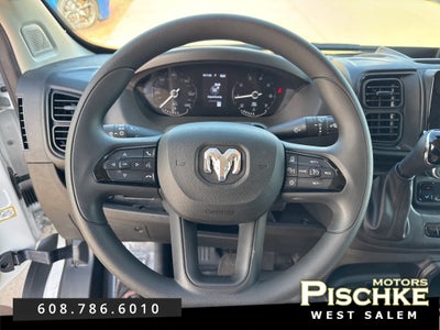 2025 RAM ProMaster 1500 Cargo Van Tradesman High Roof 136' WB w/Pass Seat