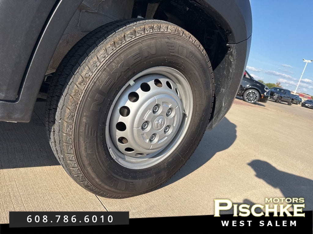 2025 RAM ProMaster 1500 Cargo Van Tradesman High Roof 136' WB w/Pass Seat