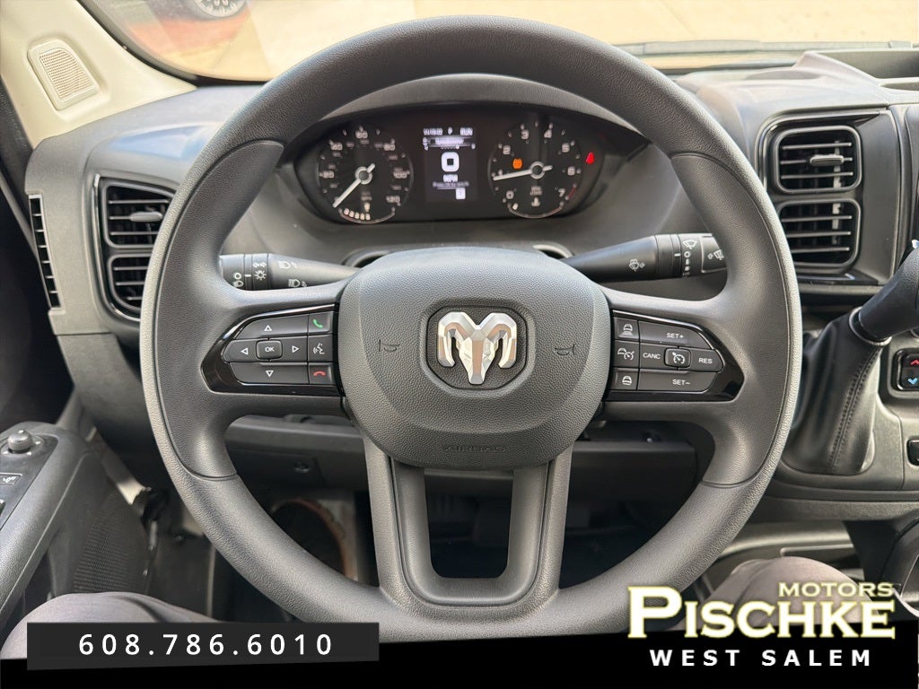 2025 RAM ProMaster 2500 Cargo Van Tradesman High Roof 159' WB w/Pass Seat