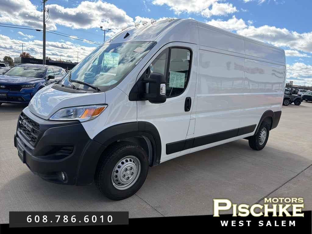 2025 RAM ProMaster 2500 Cargo Van Tradesman High Roof 159' WB w/Pass Seat
