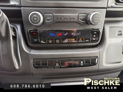 2025 RAM ProMaster 2500 Cargo Van Tradesman High Roof 159' WB w/Pass Seat