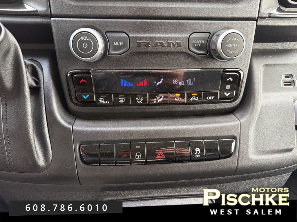 2025 RAM ProMaster 2500 Cargo Van Tradesman High Roof 159' WB w/Pass Seat