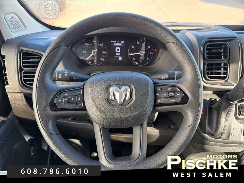 2025 RAM ProMaster 2500 Cargo Van Tradesman High Roof 159' WB w/Pass Seat