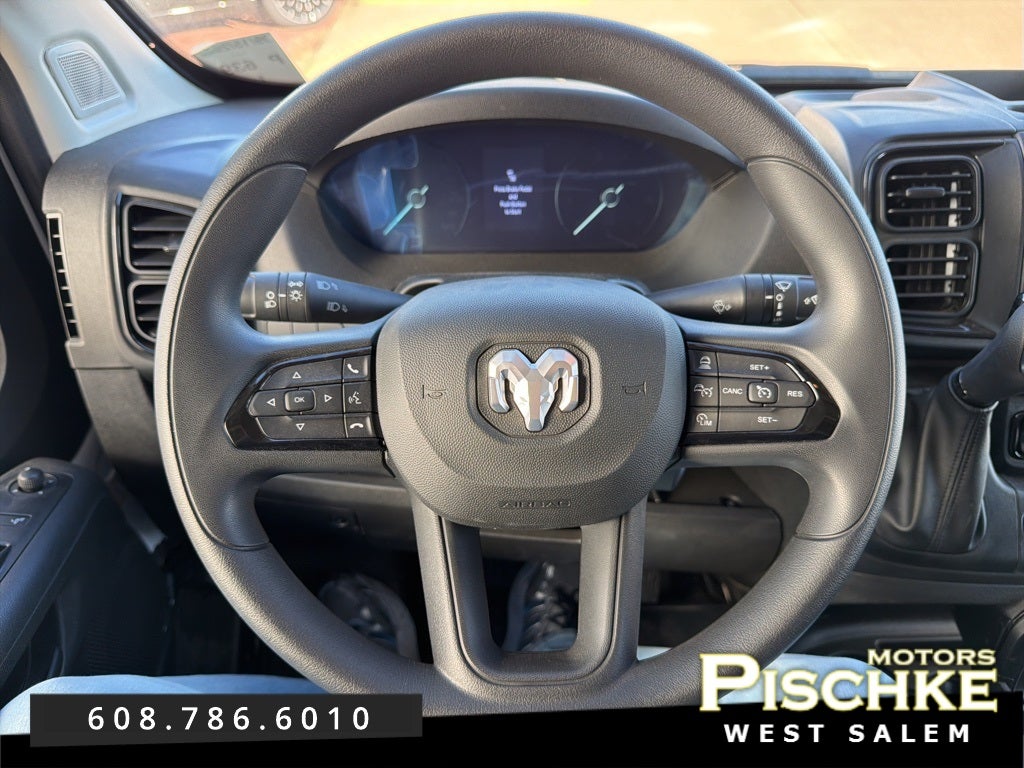 2025 RAM ProMaster 2500 Cargo Van Tradesman High Roof 159' WB w/Pass Seat