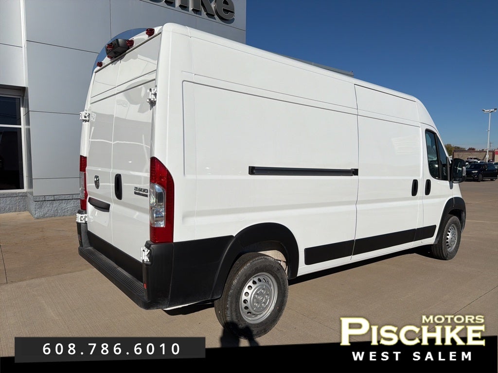 2025 RAM ProMaster 2500 Cargo Van Tradesman High Roof 159' WB w/Pass Seat