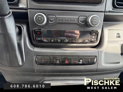 2025 RAM ProMaster 2500 Cargo Van Tradesman High Roof 159' WB w/Pass Seat