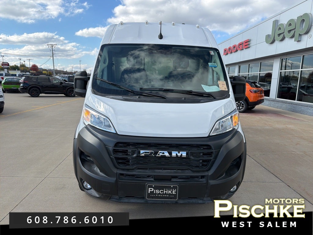2025 RAM ProMaster 2500 Cargo Van Tradesman High Roof 159' WB w/Pass Seat