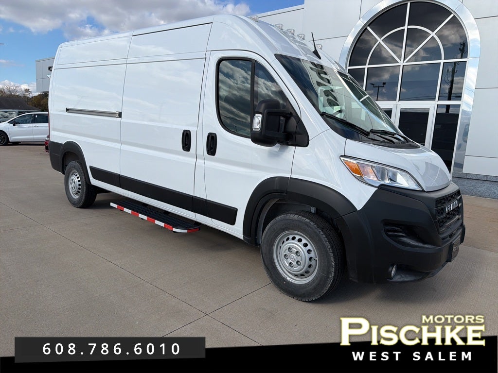 2025 RAM ProMaster 2500 Cargo Van Tradesman High Roof 159' WB w/Pass Seat