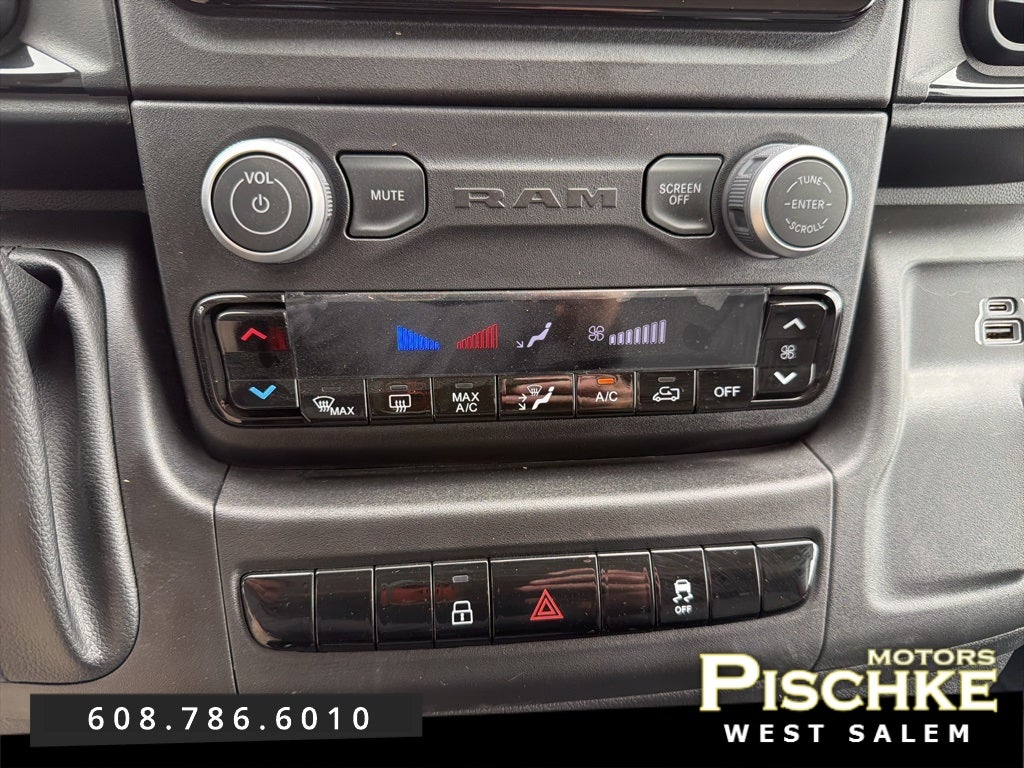 2025 RAM ProMaster 2500 Cargo Van Tradesman High Roof 159' WB w/Pass Seat