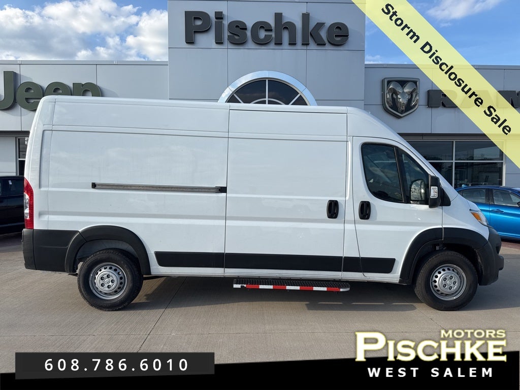 2025 RAM ProMaster 2500 Cargo Van Tradesman High Roof 159' WB w/Pass Seat